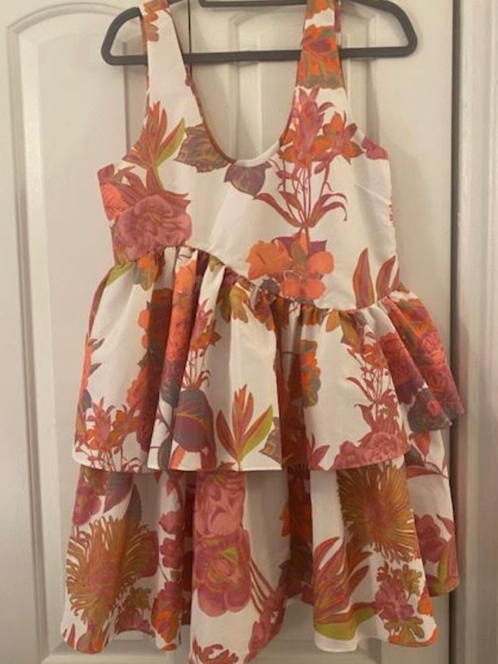 Kika Vargas Floral dress, size Large